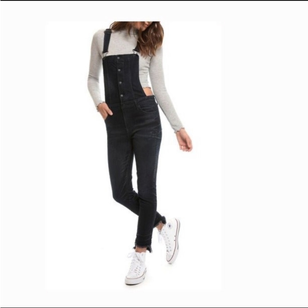 PRPS PRPS womens jean overalls Size M size m  color black - Picture 4 of 16
